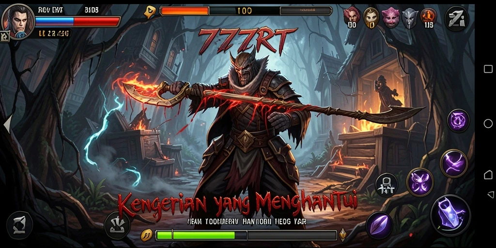 Gameplay menegangkan dalam suasana horor yang mencekam.