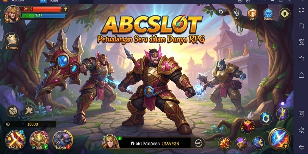 Tangkapan layar gameplay yang menarik dari ABCSLOT di dunia RPG.