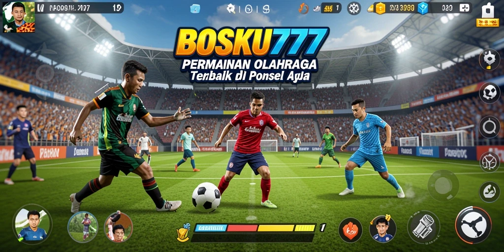 Tampilan gameplay seru dari BOSKU777 yang memukau.