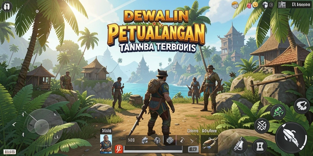 Gameplay DEWALIN yang menampilkan eksplorasi dunia terbuka yang menakjubkan.