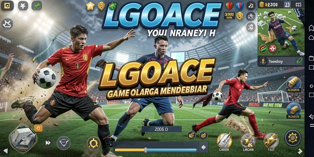 Gameplay seru LGOACE dengan grafik memukau.