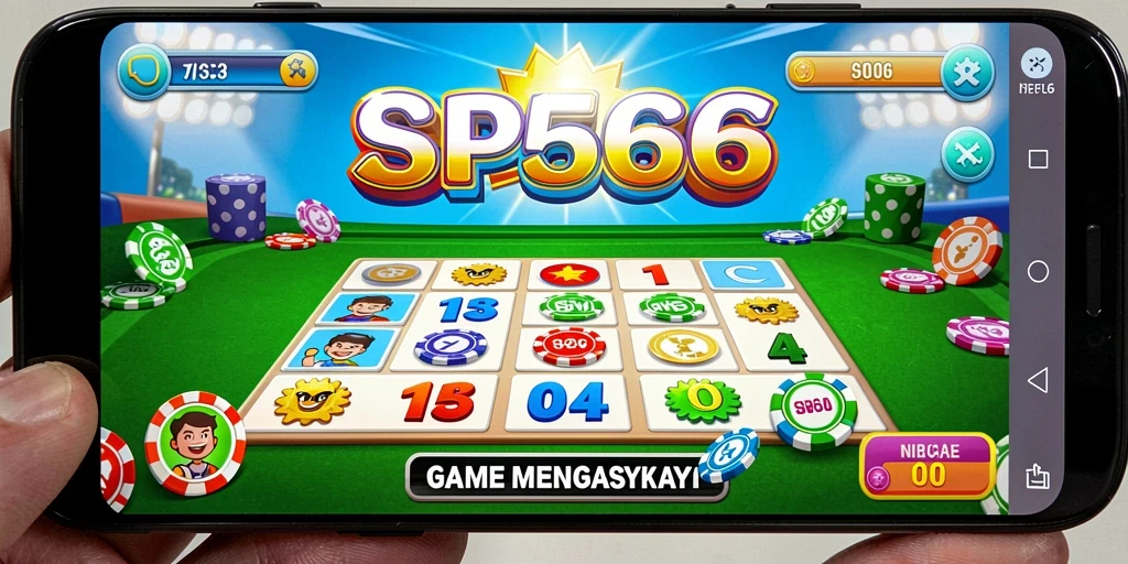 Tampilan gameplay SP666 yang seru dan penuh semangat dalam permainan Bingo.