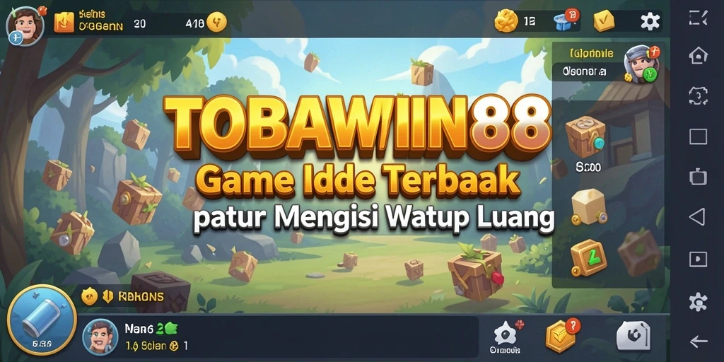 Tampilan gameplay <strong>TOBAWIN88</strong> yang menarik dan menenangkan.