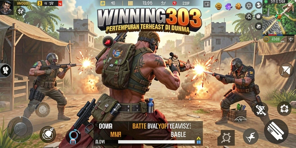 Gameplay intens di arena pertempuran WINNING303.